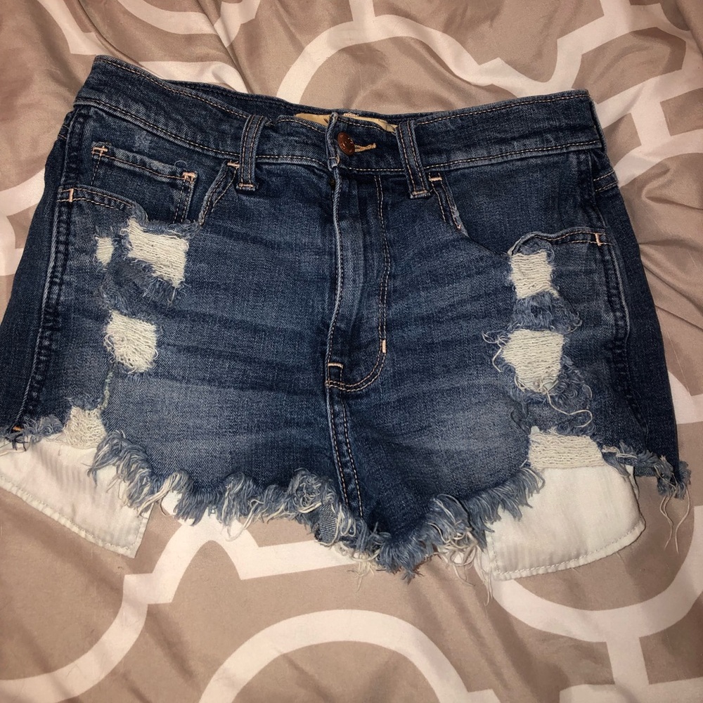 Hollister denim shorts!